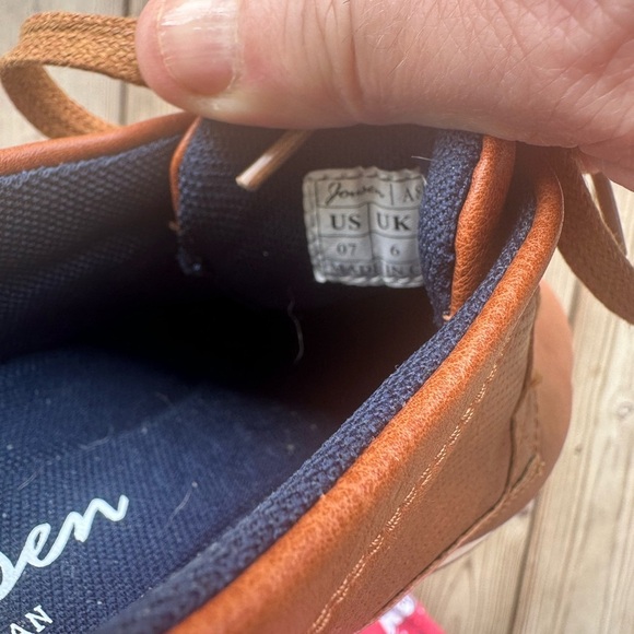 Jonsen Tan Leather Oxfords for Men - Picture 7 of 7